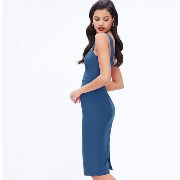 Dress The Population Nicole Sweetheart Sleeveless Sheath Dress Peacock Blue XL - Picture 3 of 10